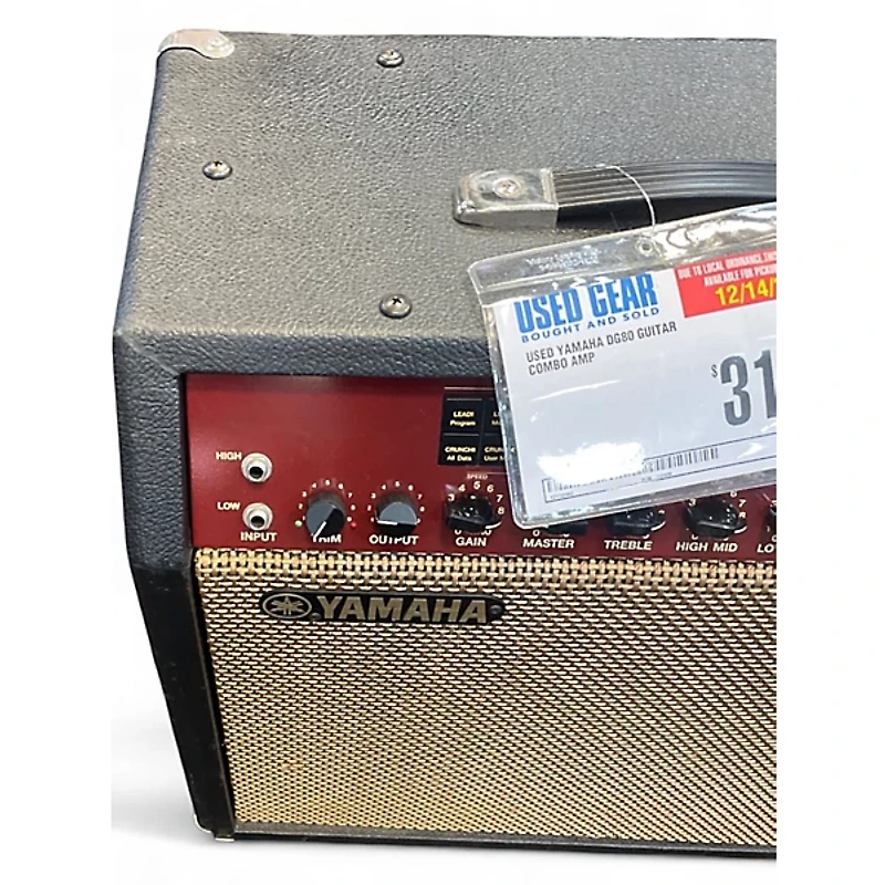 Used Yamaha DG80 Guitar Combo Amp