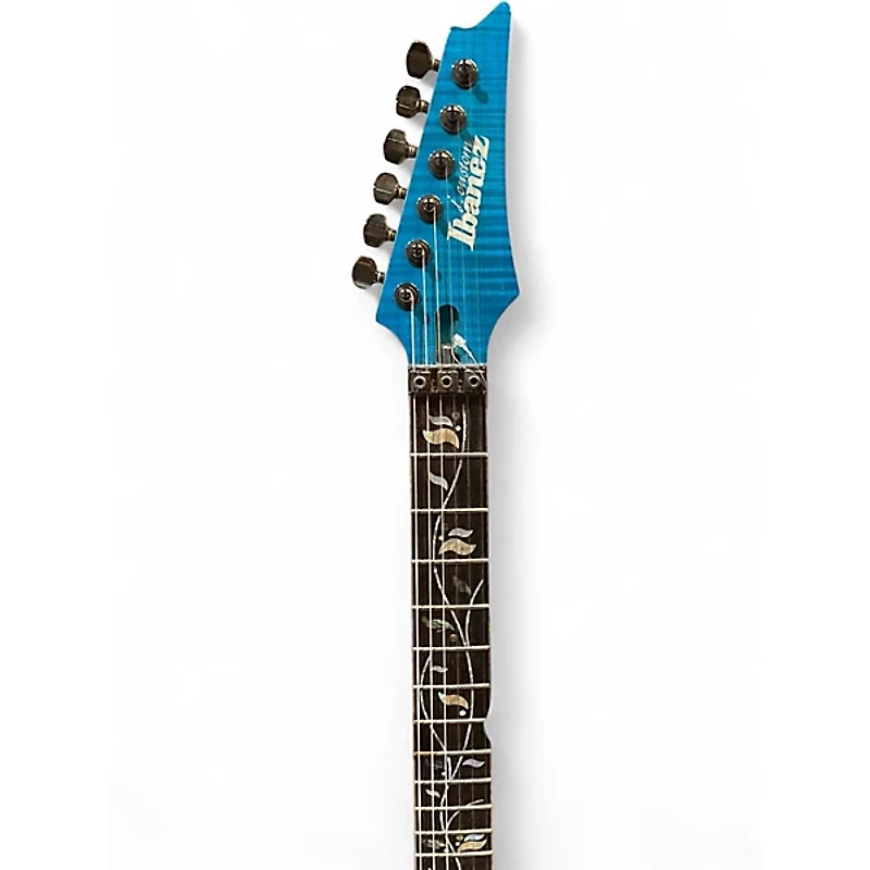 Used 2019 Ibanez RG8570Z J CUSTOM Sunburst Solid Body Electric Guitar