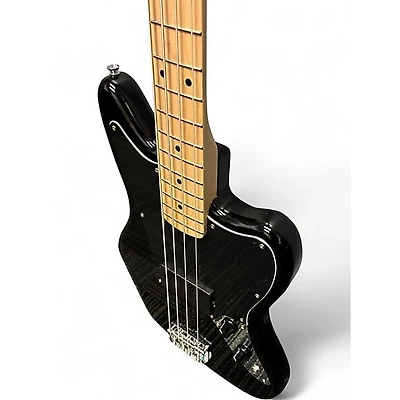 Used Squier Affinity Jazz Bass Black Electric Bass Guitar