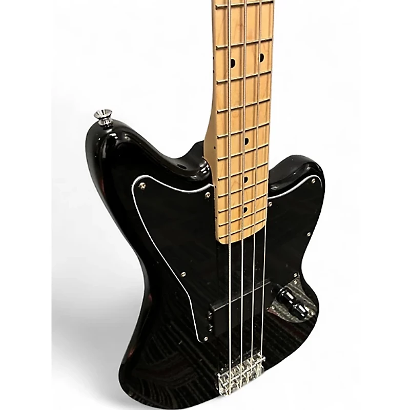 Used Squier Affinity Jazz Bass Black Electric Bass Guitar