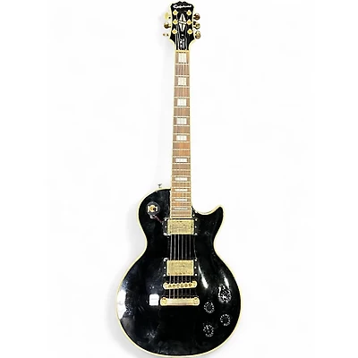Used Epiphone Les Paul Custom Pro Black Solid Body Electric Guitar