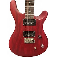 Used PRS SE CE24 Satin Red Solid Body Electric Guitar