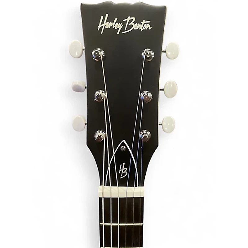Used Harley Benton SC Special White Solid Body Electric Guitar