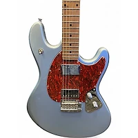 Used Sterling by Music Man STINGRAY SR50 FIREMIST SILVER Solid Body Electric Guitar