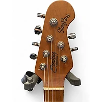 Used Sterling by Music Man STINGRAY SR50 FIREMIST SILVER Solid Body Electric Guitar