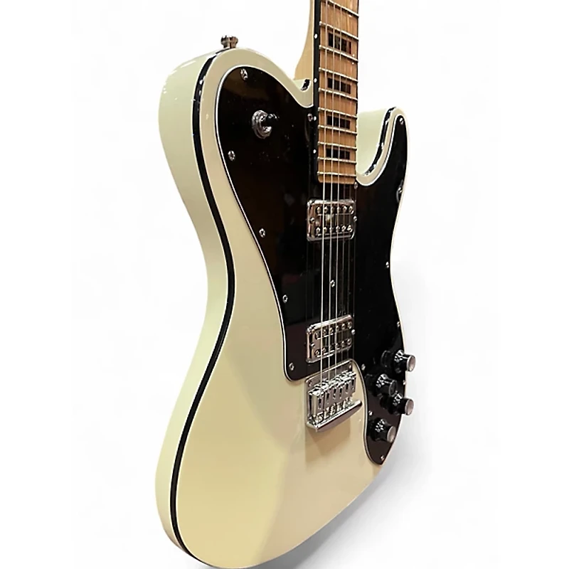 Used Schecter Guitar Research PT Fastback Olympic White Solid Body Electric Guitar