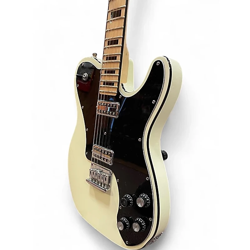 Used Schecter Guitar Research PT Fastback Olympic White Solid Body Electric Guitar