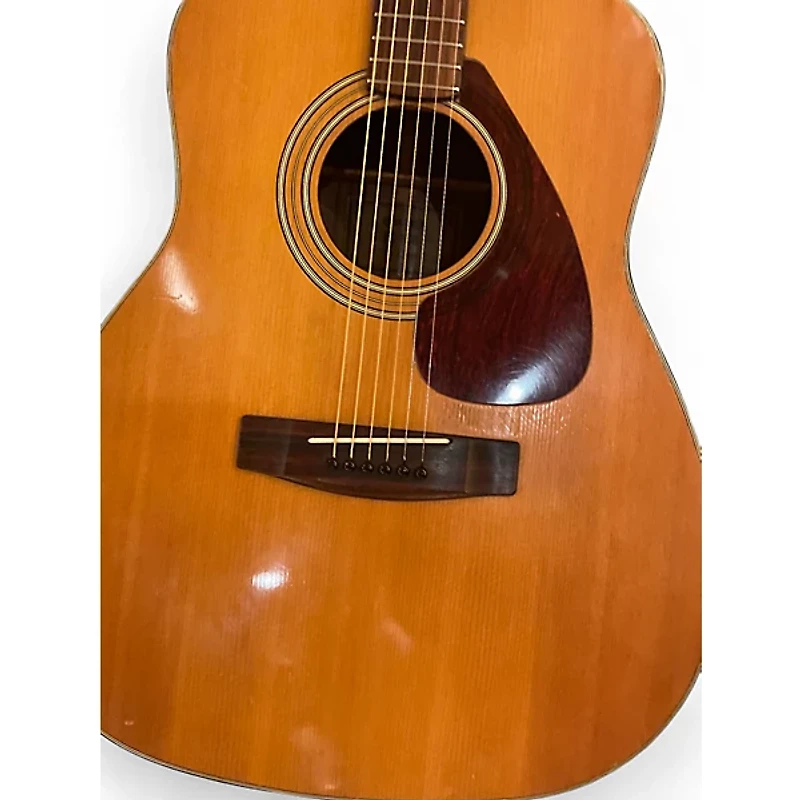 Used Yamaha fg160 Natural Acoustic Guitar