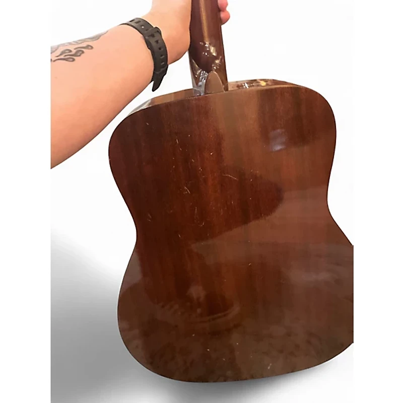 Used Yamaha fg160 Natural Acoustic Guitar