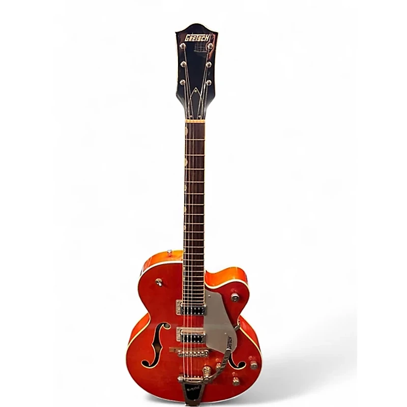 Used Gretsch Guitars G5420T Electromatic Orange Hollow Body Electric Guitar