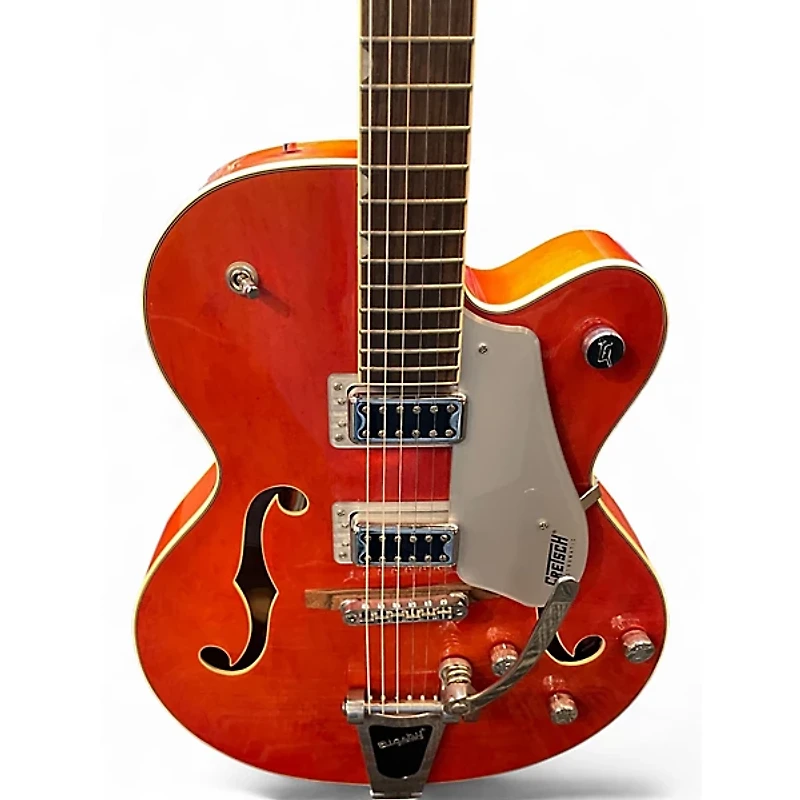 Used Gretsch Guitars G5420T Electromatic Orange Hollow Body Electric Guitar