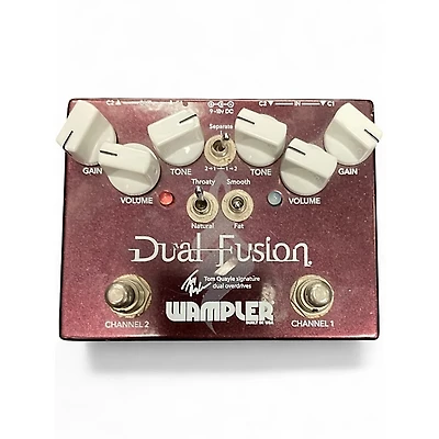 Used Wampler Dual Fusion Tom Quayle Signature Overdrive Effect Pedal