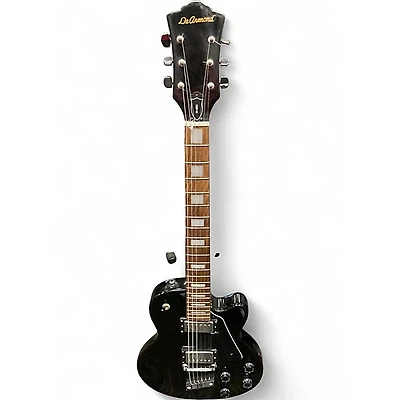 Used DeArmond M65 Black Solid Body Electric Guitar