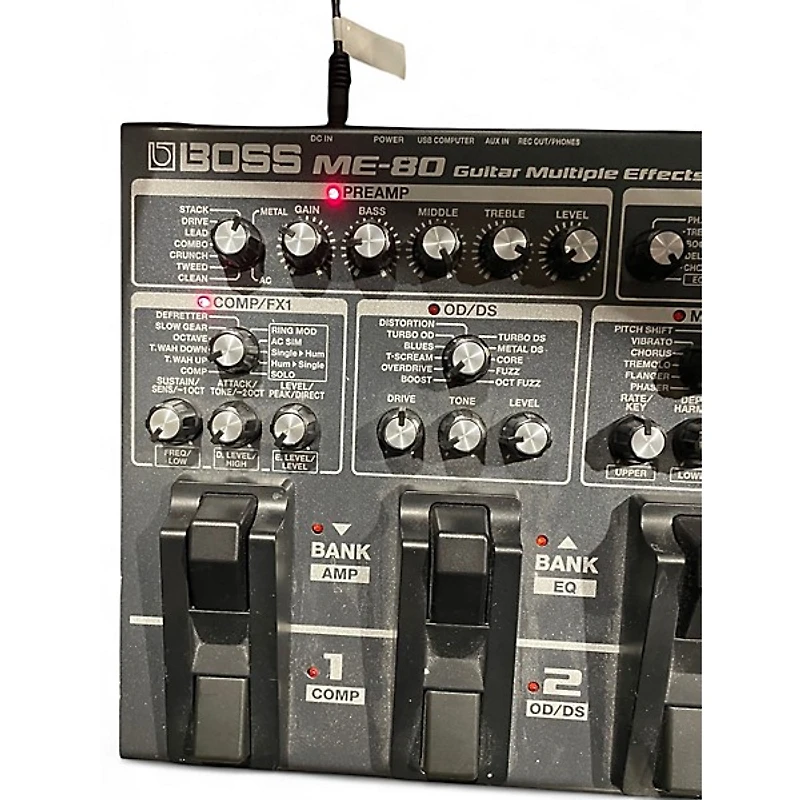 Used BOSS ME80 Guitar Multi Effect Processor