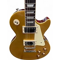 Used Epiphone Les Paul Standard 1950s Metallic Gold Solid Body Electric Guitar
