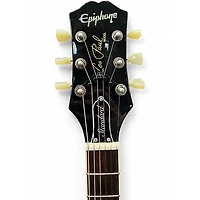 Used Epiphone Les Paul Standard 1950s Metallic Gold Solid Body Electric Guitar