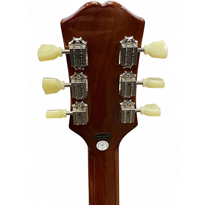 Used Epiphone Les Paul Standard 1950s Metallic Gold Solid Body Electric Guitar