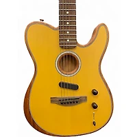 Used Fender Acoustasonic Player Telecaster Butterscotch Blonde Acoustic Electric Guitar