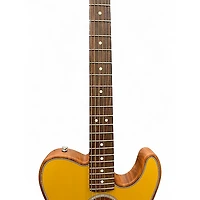 Used Fender Acoustasonic Player Telecaster Butterscotch Blonde Acoustic Electric Guitar