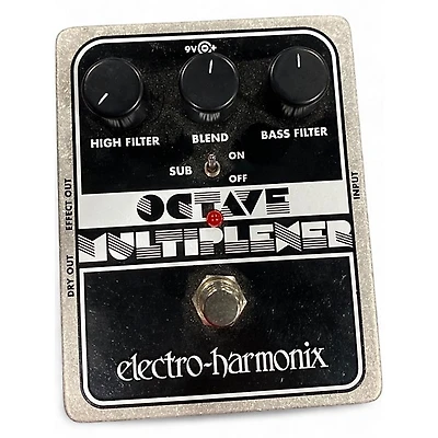 Used Electro-Harmonix Octave Multiplexer Effect Pedal