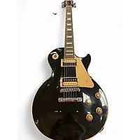 Used Gibson Les Paul Classic Ebony Solid Body Electric Guitar