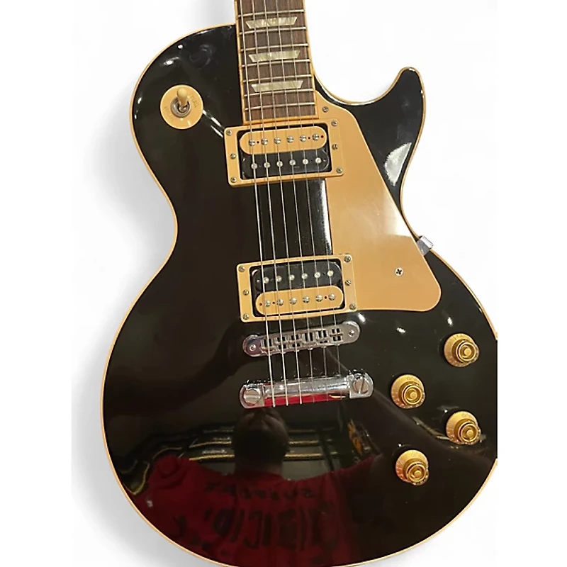 Used Gibson Les Paul Classic Ebony Solid Body Electric Guitar