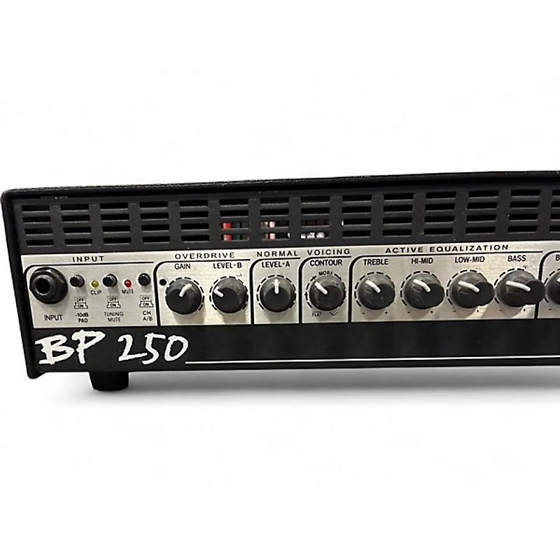 Used Gallien-Krueger BP250 125W Solid State Guitar Amp Head