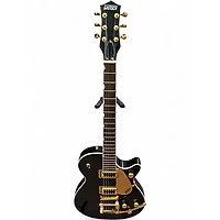 Used Gretsch Guitars G5237TG Black and Gold Solid Body Electric Guitar
