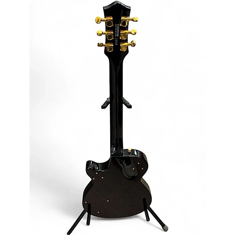 Used Gretsch Guitars G5237TG Black and Gold Solid Body Electric Guitar