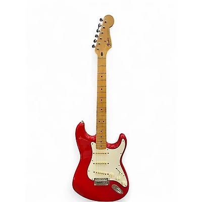 Used Fender Standard Stratocaster Dakota Red Solid Body Electric Guitar