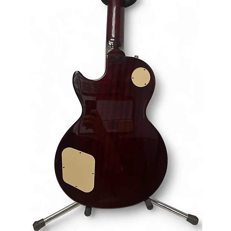 Used Epiphone Les Paul 1960 Tribute Plus Black Cherry Solid Body Electric Guitar