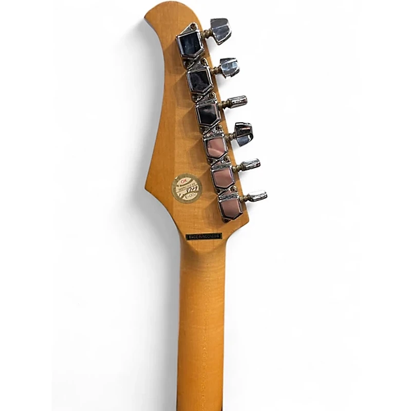 Used Silvertone SS-11 Black Solid Body Electric Guitar