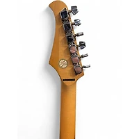 Used Silvertone SS-11 Black Solid Body Electric Guitar