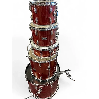 Used TAMA 5 Piece stagestar orange sparkle Drum Kit