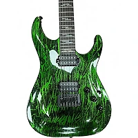 Used Schecter Guitar Research C1 SILVER MOUNTAIN TOXIC VENOM Solid Body Electric Guitar