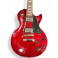 Used Epiphone Les Paul Studio Crimson Red Trans Solid Body Electric Guitar