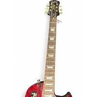 Used Epiphone Les Paul Studio Crimson Red Trans Solid Body Electric Guitar