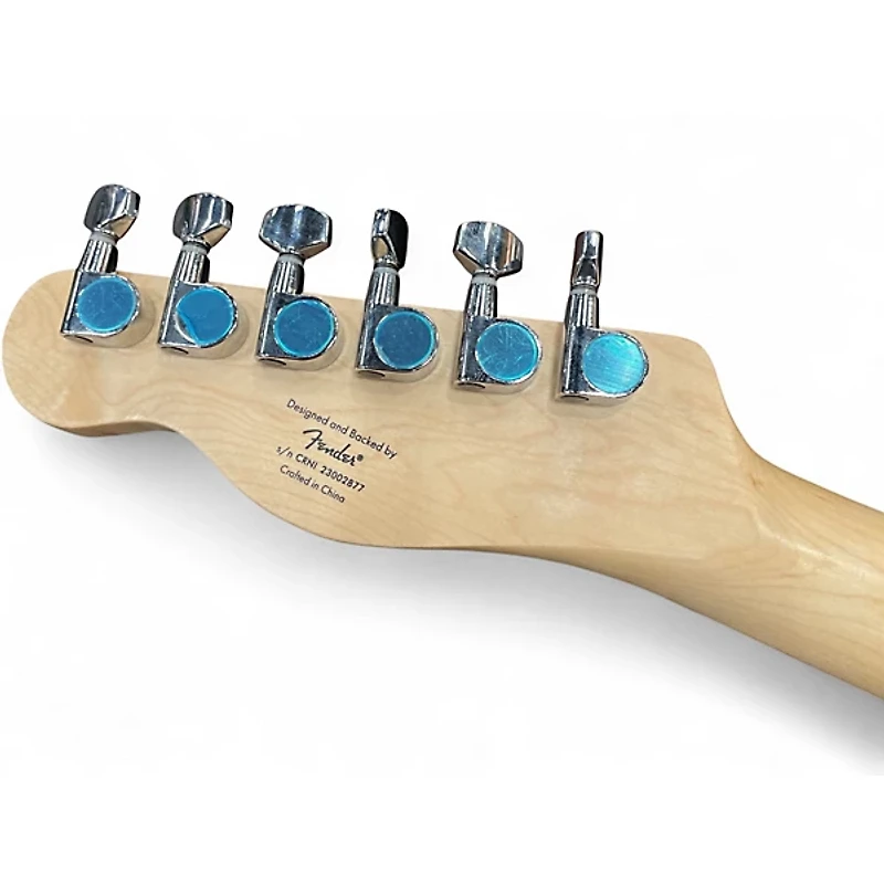 Used Squier Telecaster Mint Green Solid Body Electric Guitar