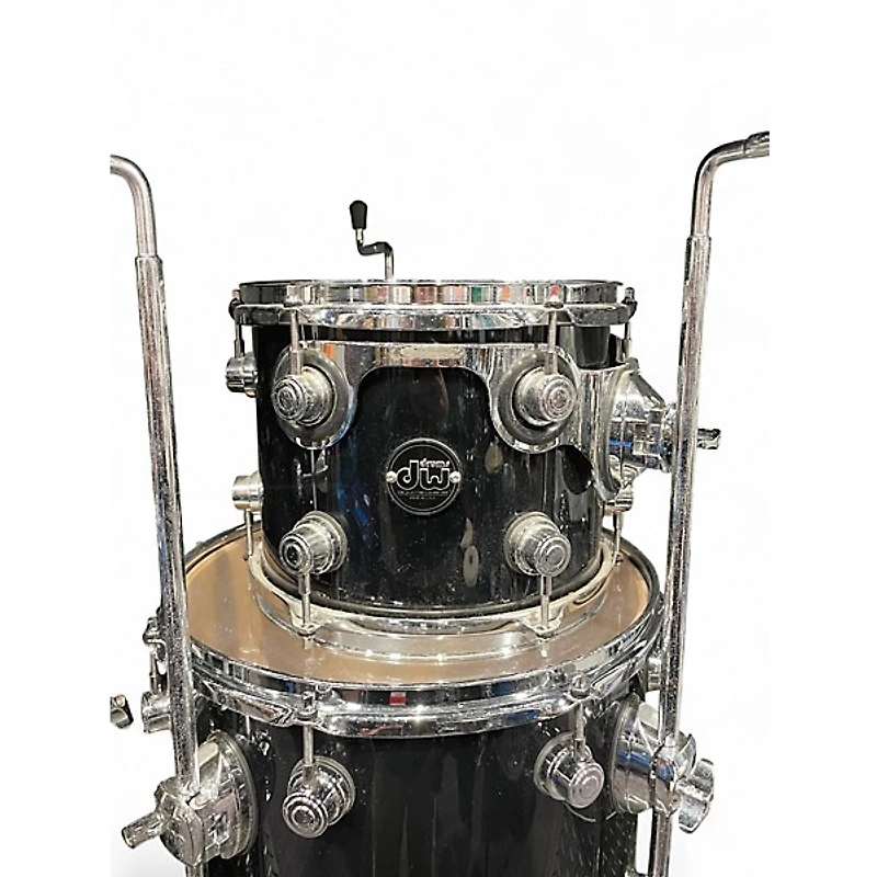 Used DW Piece Performance Series Black Drum Kit