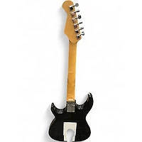 Used Burswood 08A07 Black Solid Body Electric Guitar