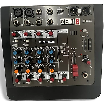 Used Allen & Heath ZEDi8 Unpowered Mixer
