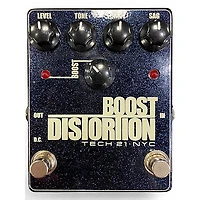 Used Tech 21 BOOST DISTORTION Effect Pedal