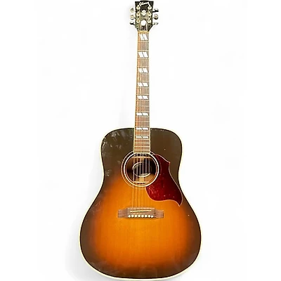 Used Gibson Hummingbird Pro Vintage Sunburst Acoustic Electric Guitar