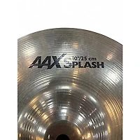 Used SABIAN 10in AAX Splash Brilliant Cymbal