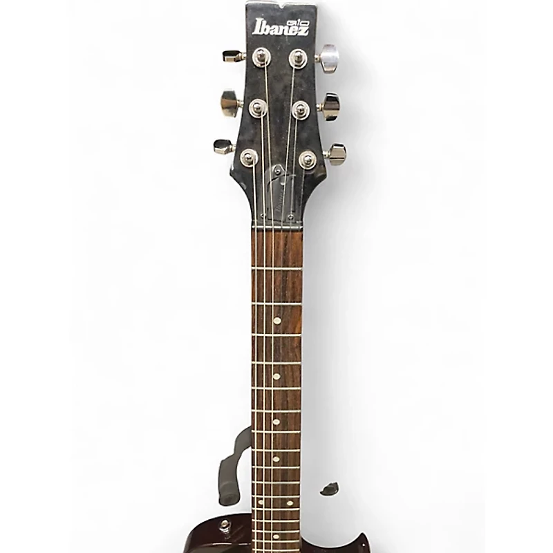 Used Ibanez Gio Ax Trans Red Solid Body Electric Guitar