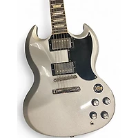 Used Gibson SG STANDARD 61 Silver Solid Body Electric Guitar