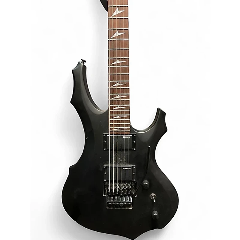 Used ESP F200 Black Solid Body Electric Guitar