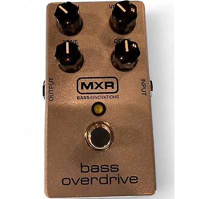 Used MXR M89 Bass Overdrive Effect Pedal