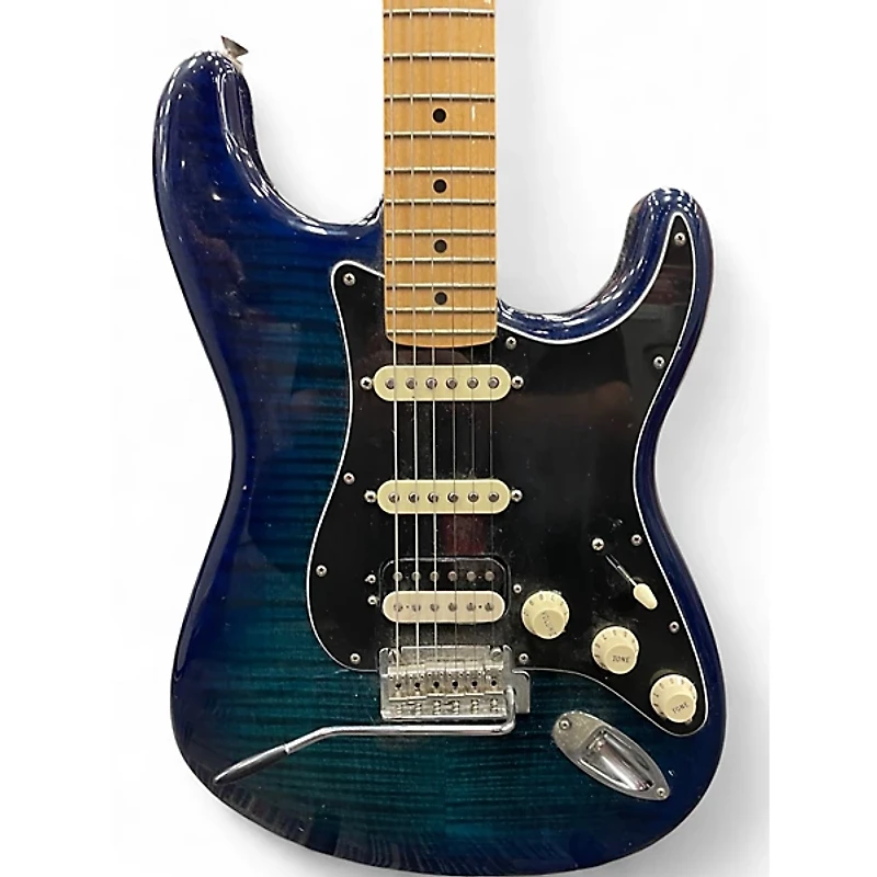 Used Fender PLAYER II Blue Burst Solid Body Electric Guitar