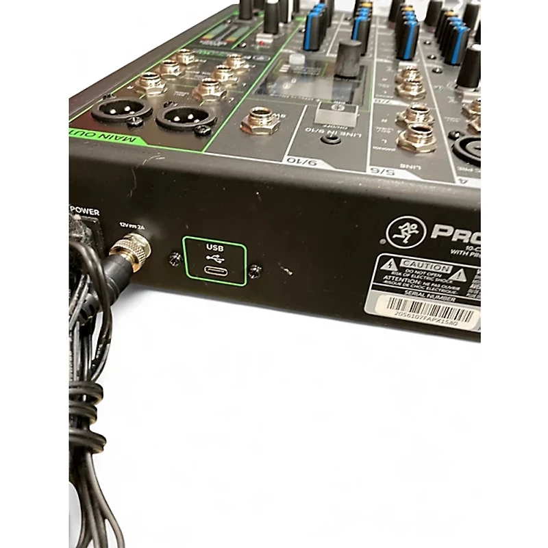 Used Mackie PROFX10 V3+ Unpowered Mixer